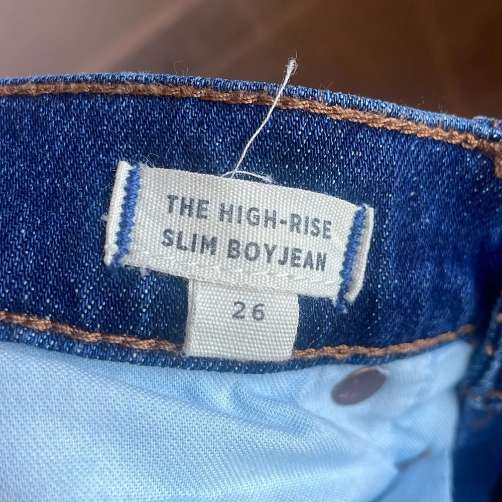 Madewell The High-Rise Slim Boyjean